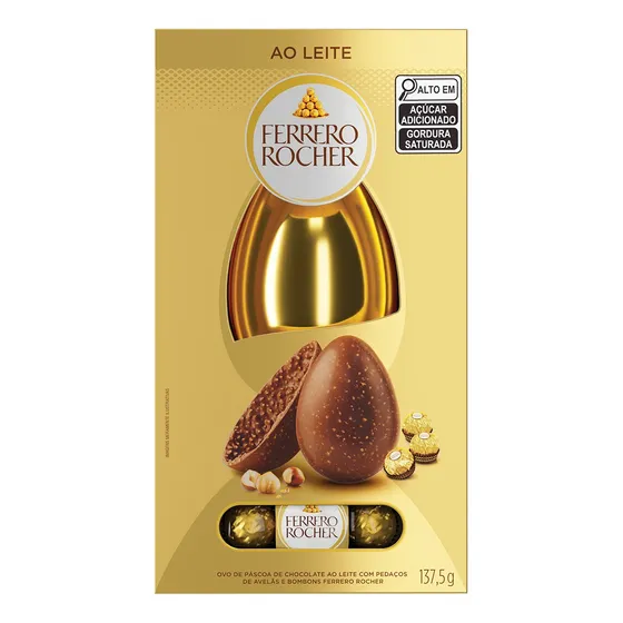 Ovo De Páscoa Ferrero Rocher 137,5g